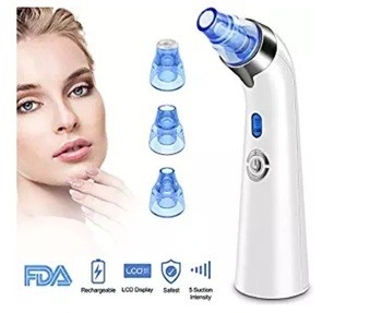 4 in1 Blackhead Remover Electric Acne Comedone Extractor Vacuum Pore Cleaner