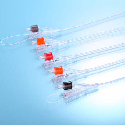 Latex Silicone Foley Catheter Class II Balloon Volume 3ml To 30ml