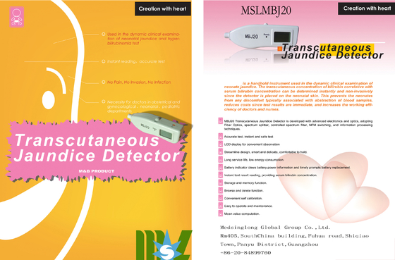 Transcutaneous Jaundice Detector Pediatrics Instruments For Neonatal Jaundice