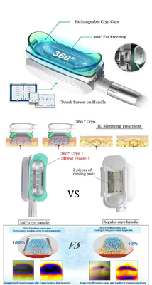 Cryo+Laser+40k Cavitation for Body Face 360 Surrounding Cooling Technology Slimming Machine for Beauty Clinic Salon