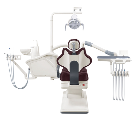 Class II Dental Unit Chair Grey With Rotatable Unit Box