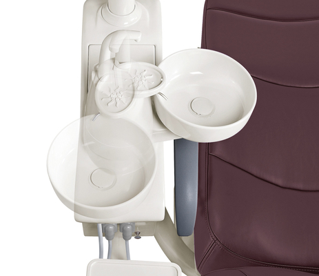 Class II Dental Unit Chair Grey With Rotatable Unit Box