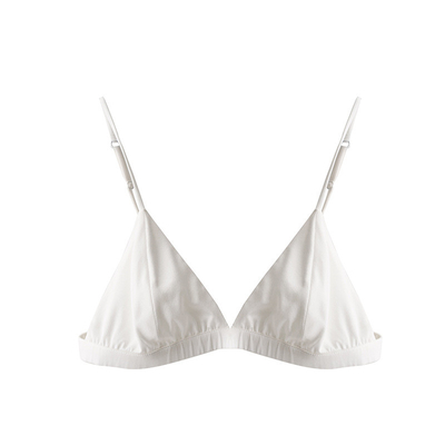 Women Underwear Sexy Mulberry Silk Bra Plain Lightweight Silk Fabric